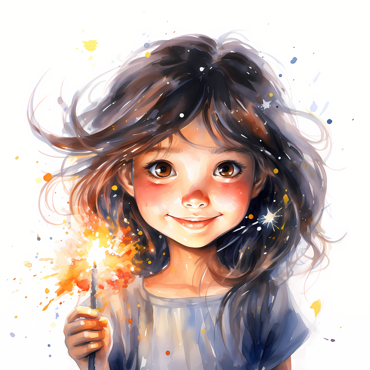 Girl With Sparklers,Others