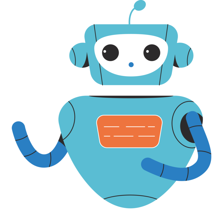 Robot,Blue,Cute PNG Clipart - Royalty Free SVG / PNG