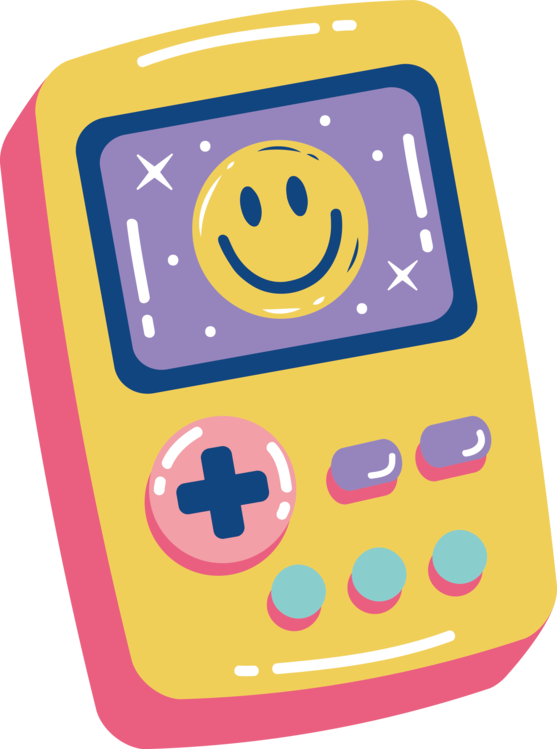 Game Console,Smiley Face,Video Game