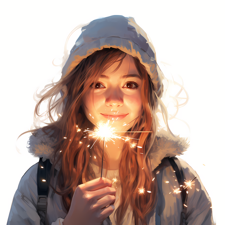 Girl With Sparklers,Others