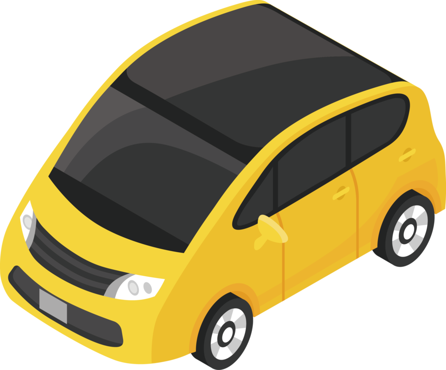 Electric Car,Car,Yellow