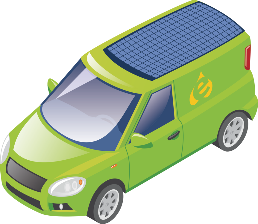 Electric Car,Solar Panel,Electric Vehicle