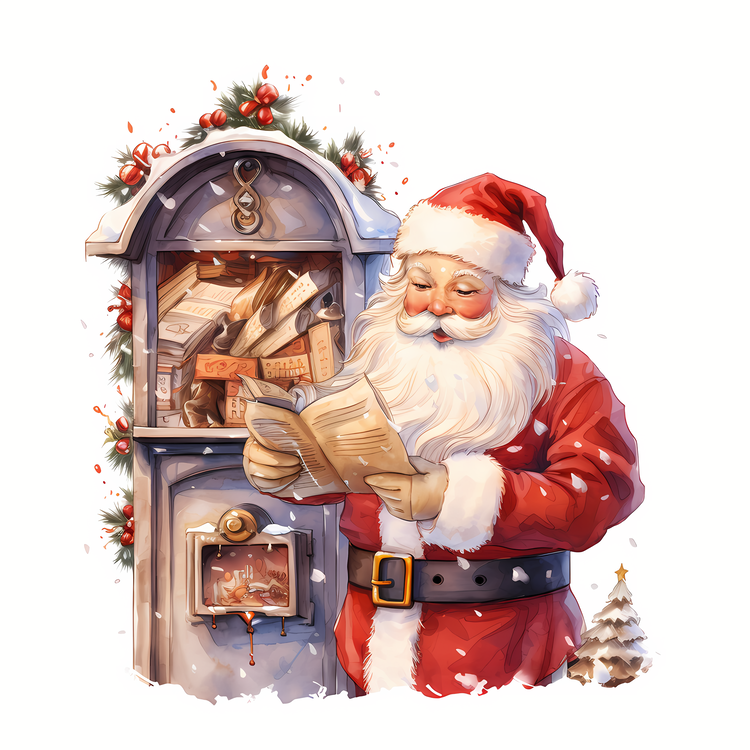 Christmas Mail,Christmas Mailbox,Christmas Letter Box