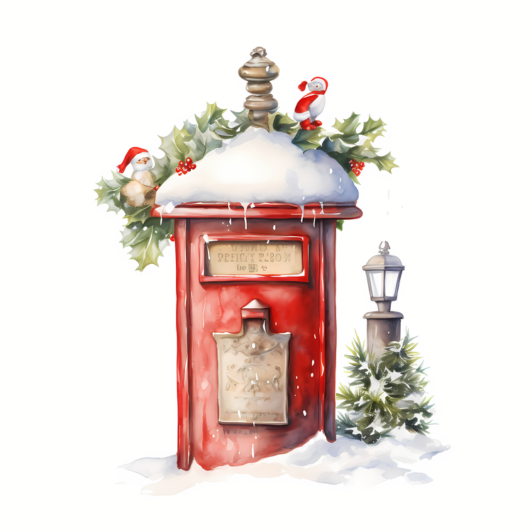How to draw a British Post Box with coloured pencils - YouTube