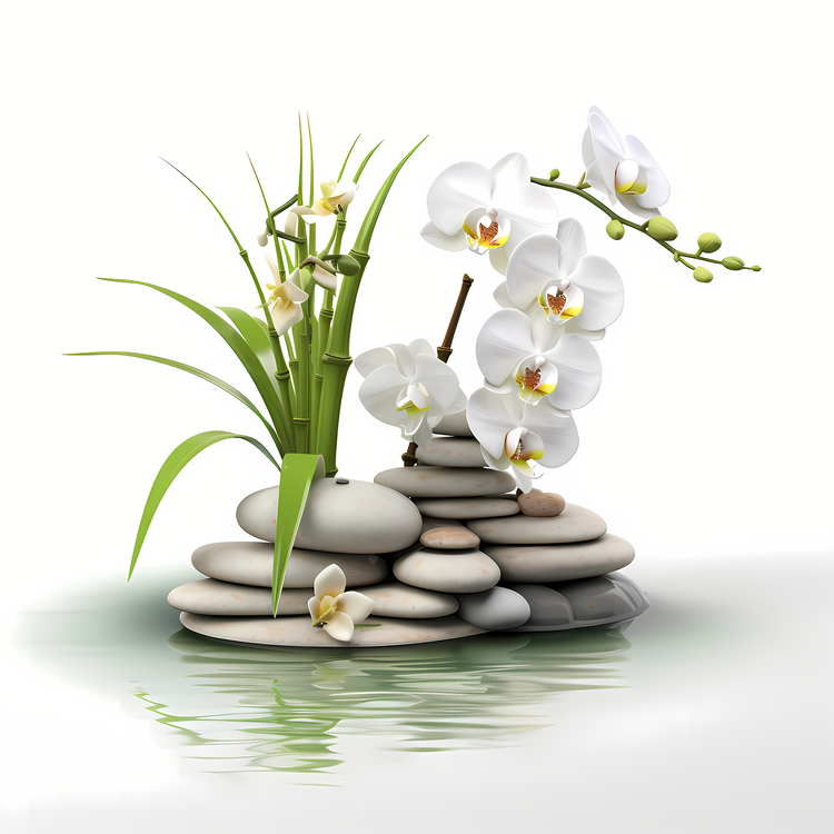 Fountain,Zen,Orchid