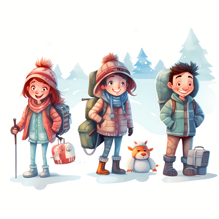 Cute Kids,Winter,Christmas