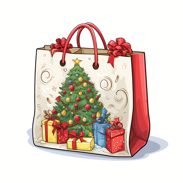 Christmas Shopping Bag,Others