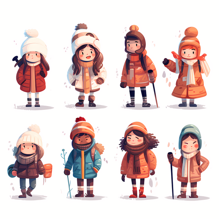 Cute Kids,Winter,Christmas