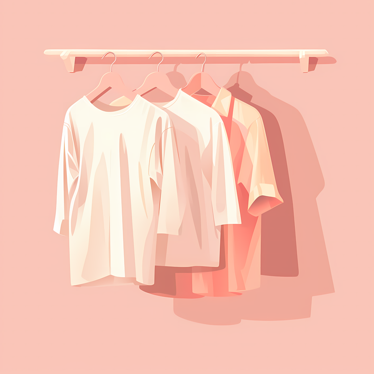 Shirts Hanging On Rack,Others