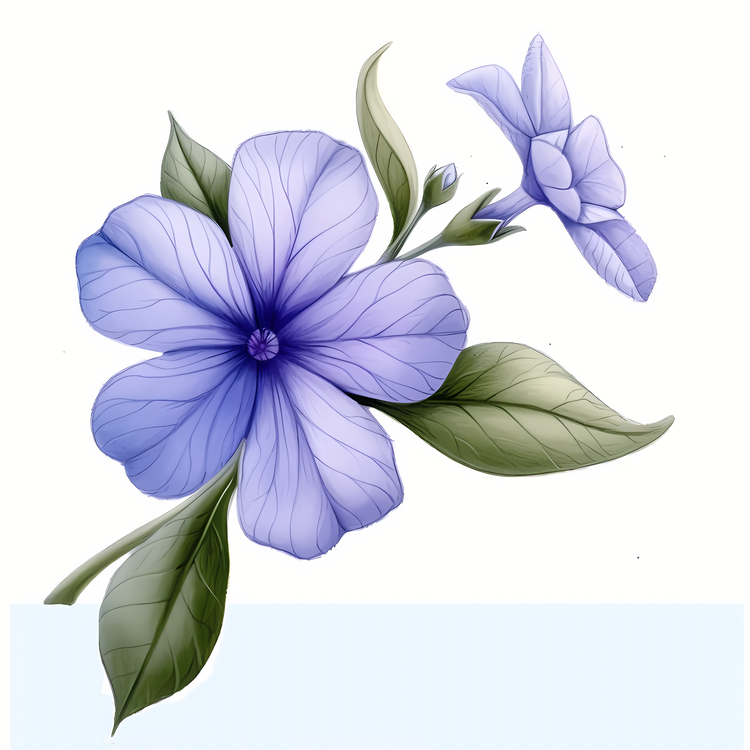 Elegant Periwinkle Flower,Others