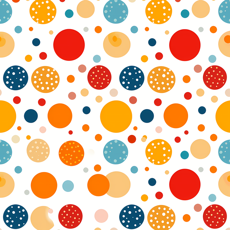 Polka Dots Pattern Background,Others