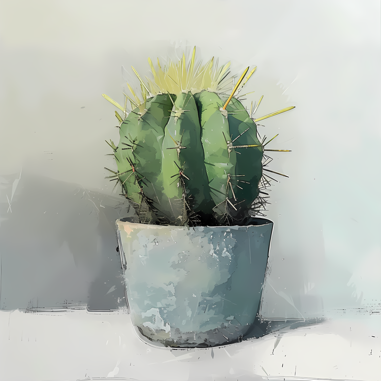 Cactus In Pot,Others