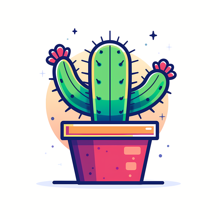 Cactus In Pot,Others