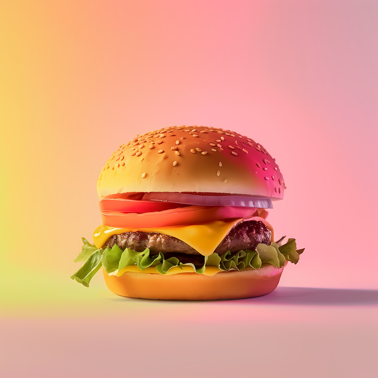 Hamburger,Cheeseburger,Fast Food