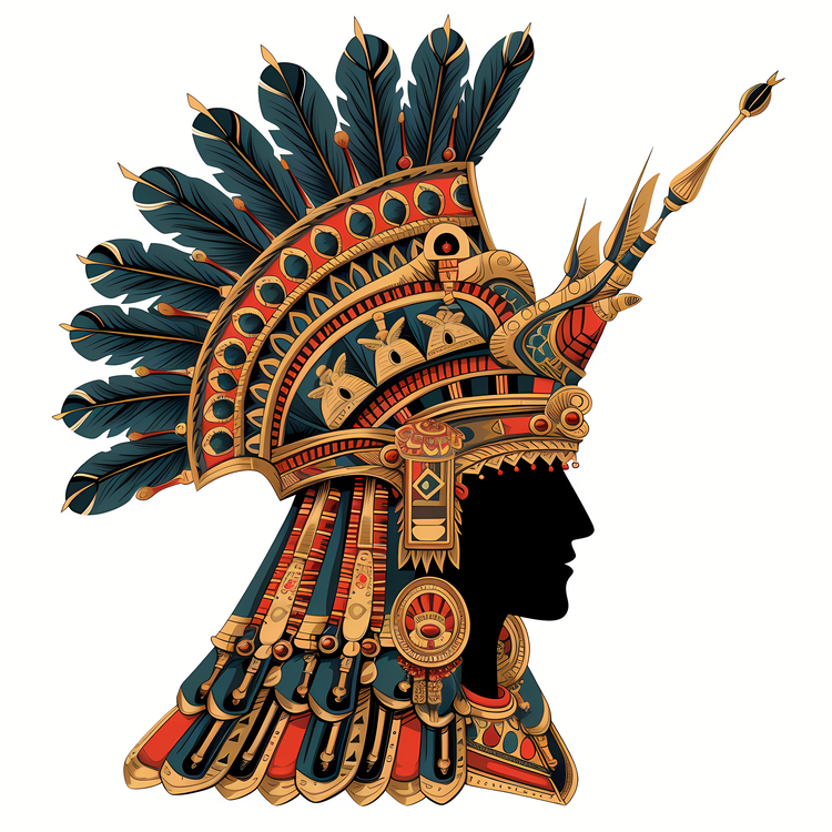 Inca Empire Headgear,Headdress,Incan