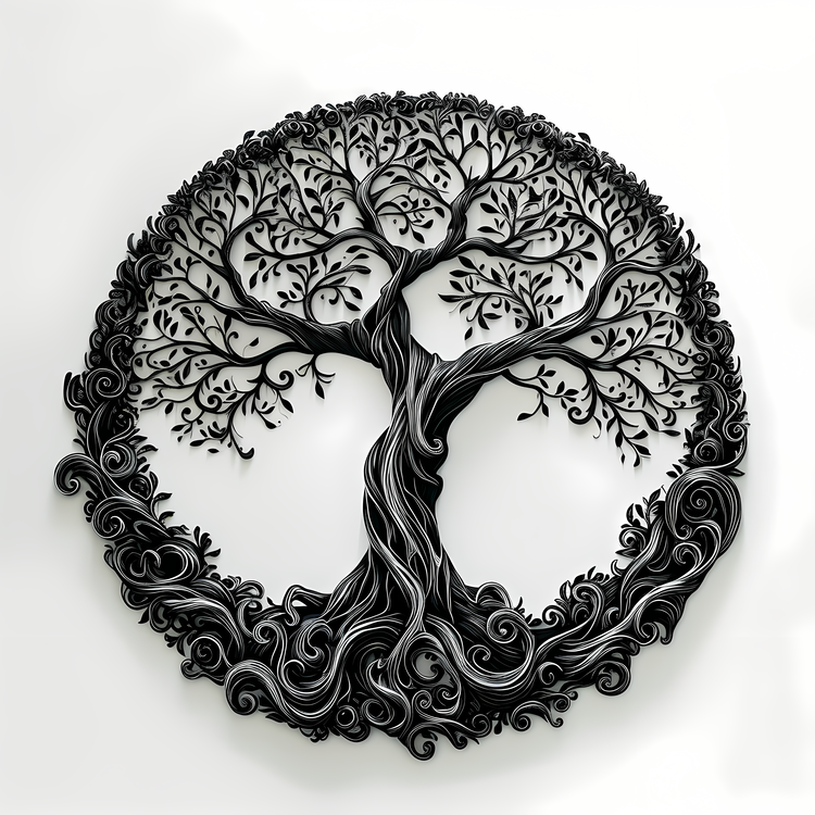 Tree Of Life,Black,Tree