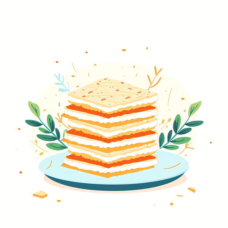 Passover,Cake,Vector