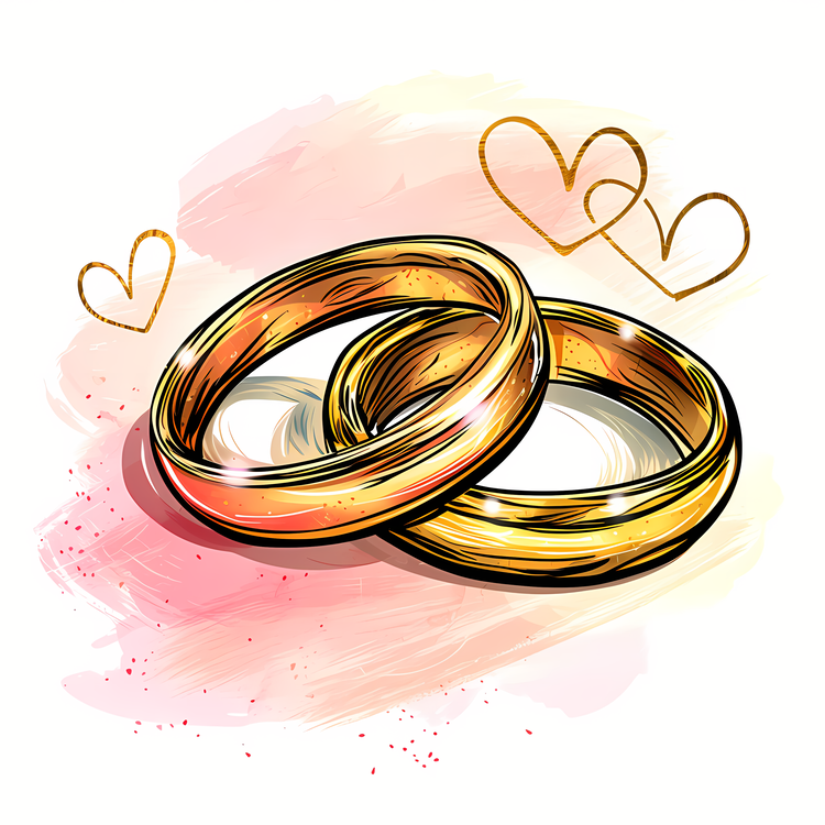 Wedding Rings,Wedding,Gold