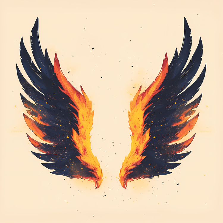 Fire Wings,Flame,Wings