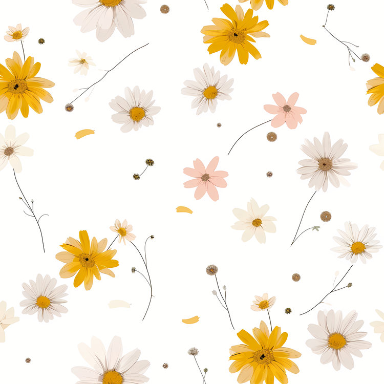 Flying Flowers,Daisy,Flower