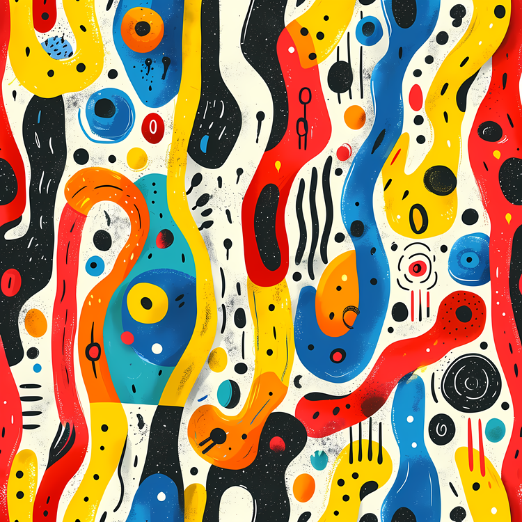 Abstract Shapes Pattern,Abstract,Colorful