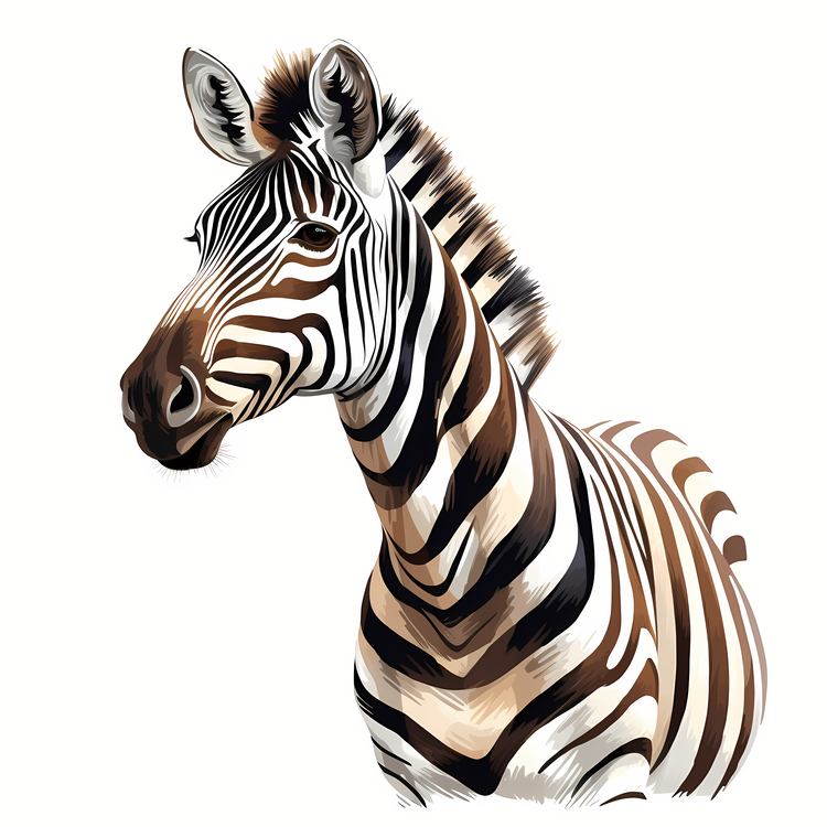 Zebra,Stripes,Black And White