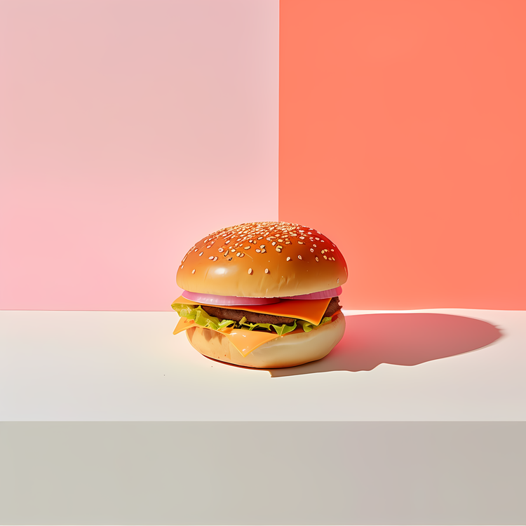 Hamburger,Food,Red