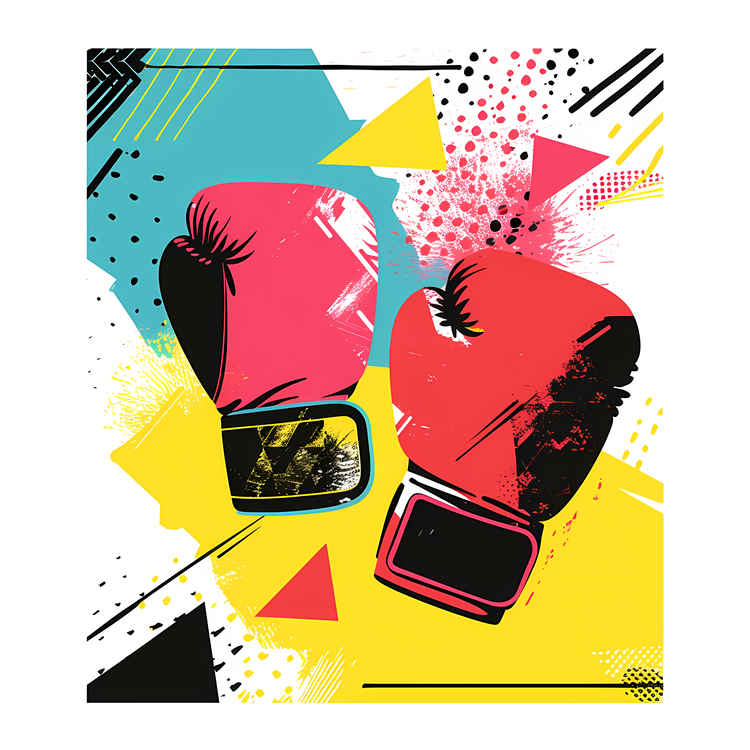 Boxing Gloves,Vintage Boxing Gloves,Retro Boxing Gloves