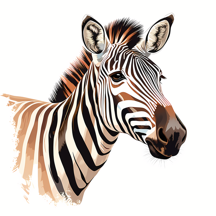 Zebra,African Animal,Striped