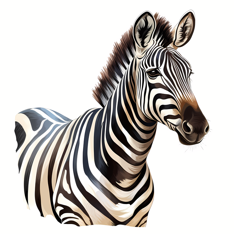 Zebra,Stripes,Black And White