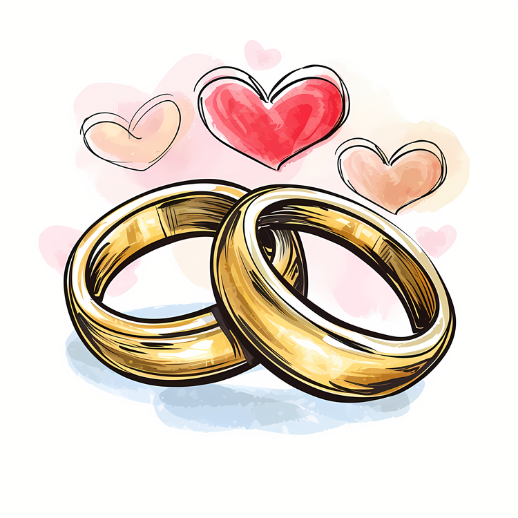 Wedding Rings,Gold Rings,Love