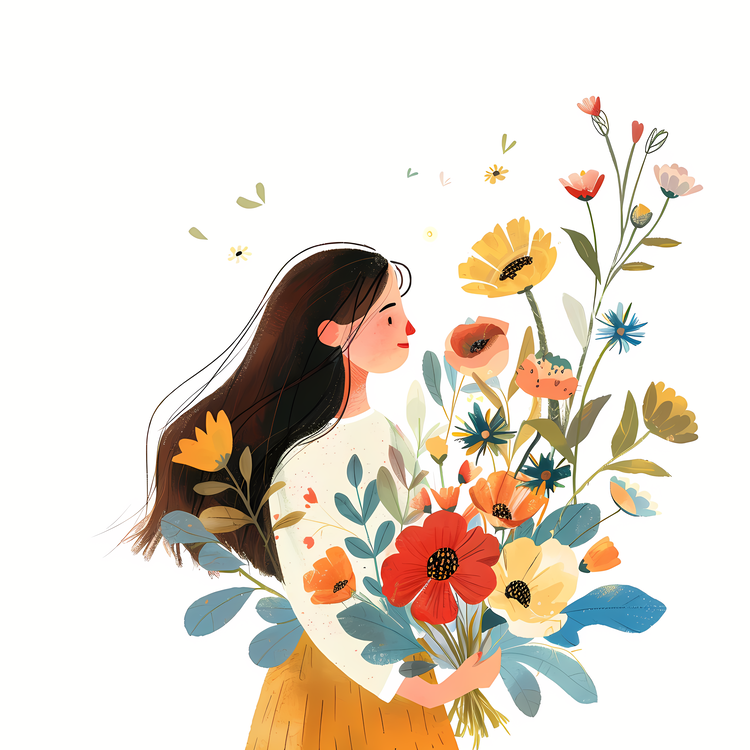 Womens Day,Flower Art,Flowers