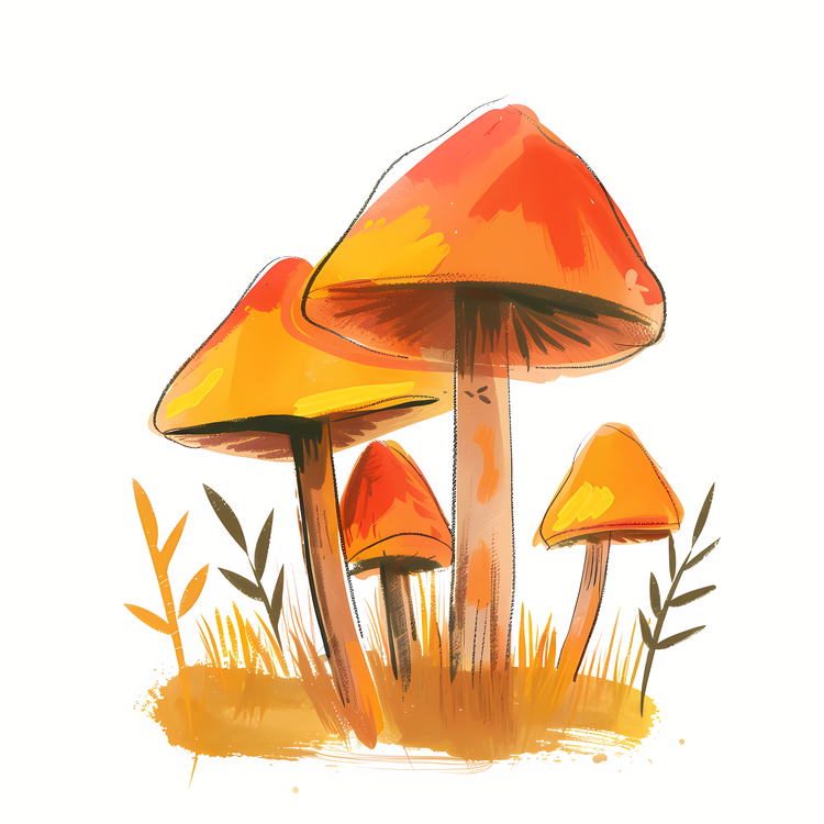 Common Mushroom,Mushrooms,Fall