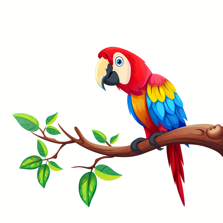 Macaw,Parrot,Red Bird