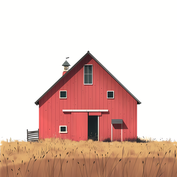 Farm Barn,Red Barn,Rural Scene