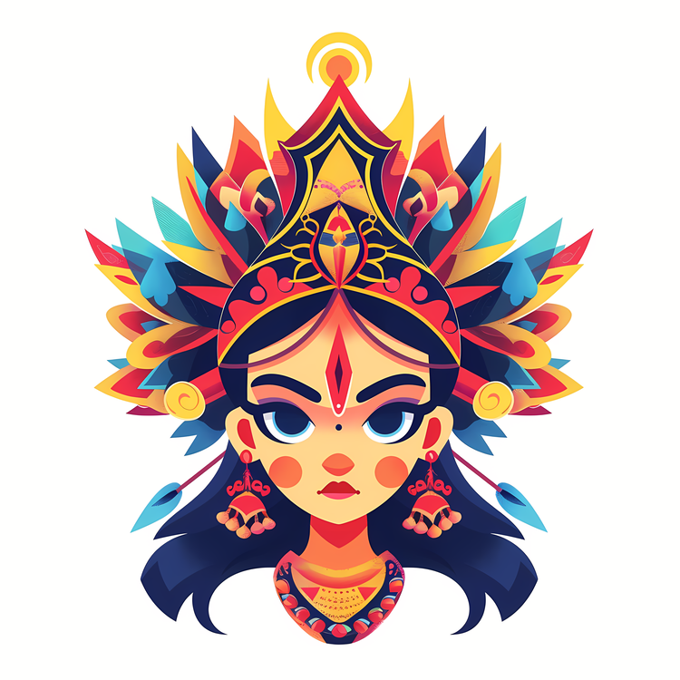 Hindu Goddess,Girl,Asian