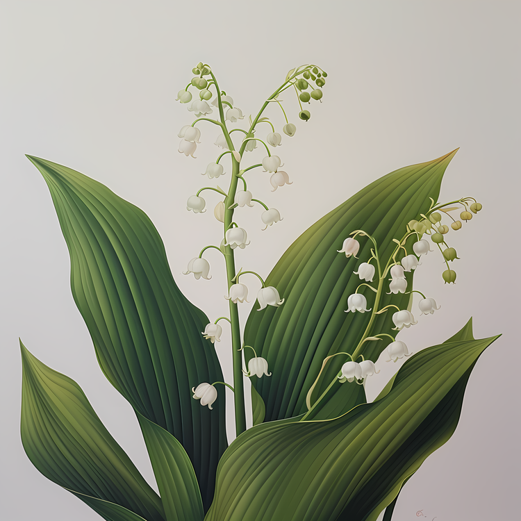 Spring Flowers,Lily Of The Valley,Green