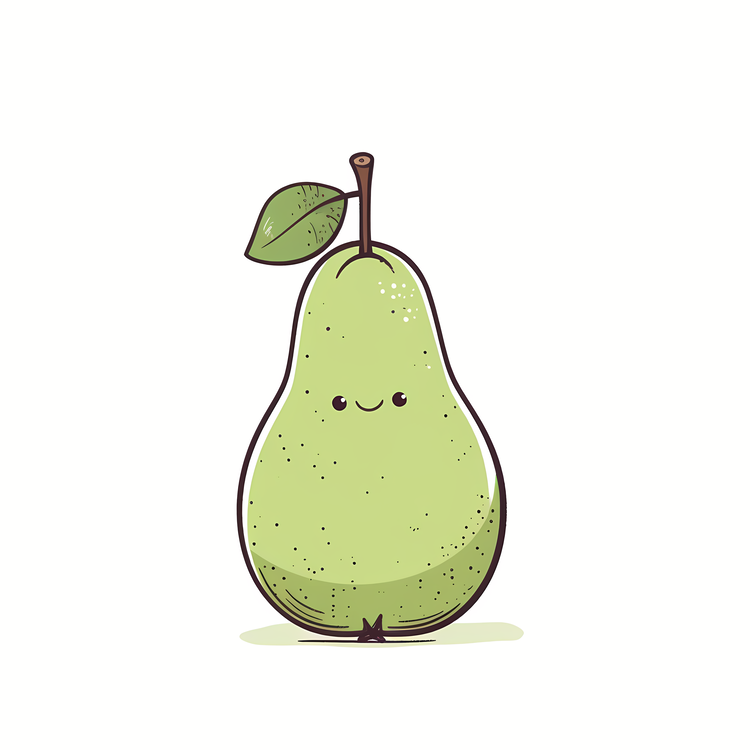 Cartoon Pear,Cartoon,Cute