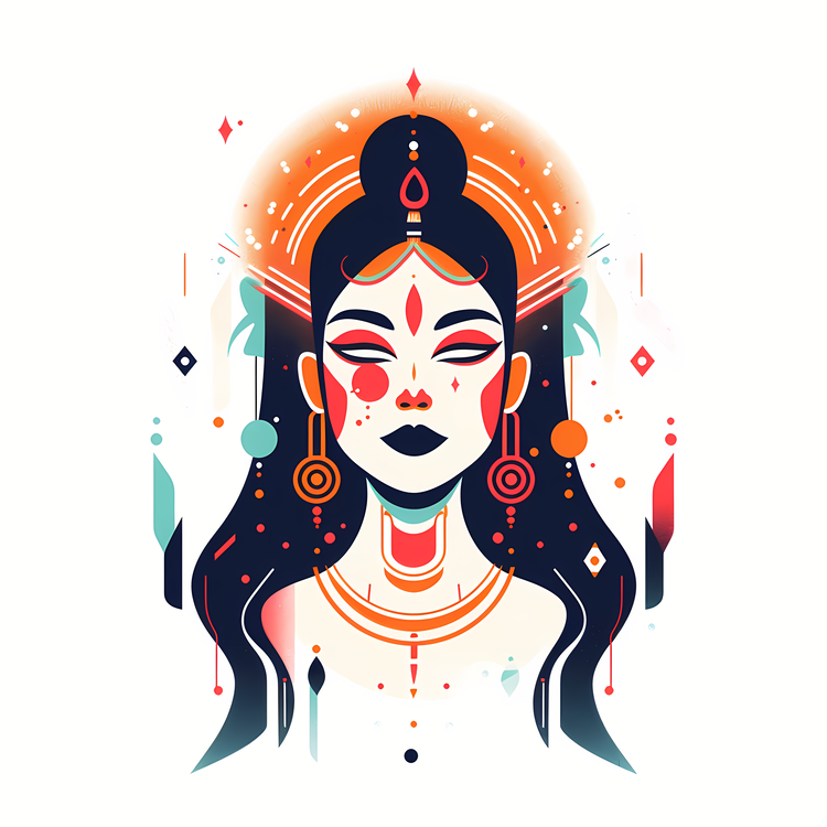 Hindu Goddess,Human,Woman