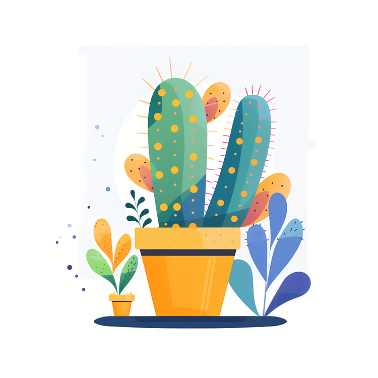 Cactus In Pot,Cactus,Succulent