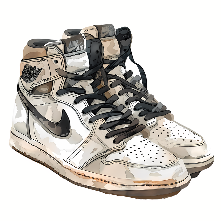 Sneakers,For   Watercolor,Shoe Art