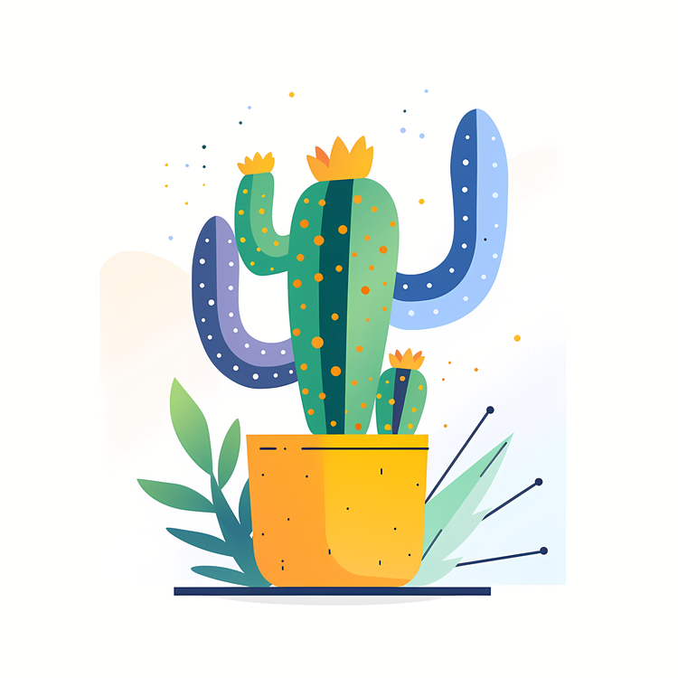 Cactus In Pot,Cactus,Succulents
