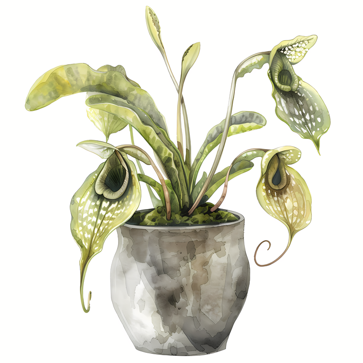 Nepenthes,Snake Plant,Succulent