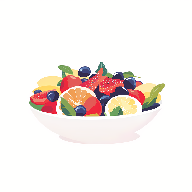 Salad Bowl,Fruit,Bowl