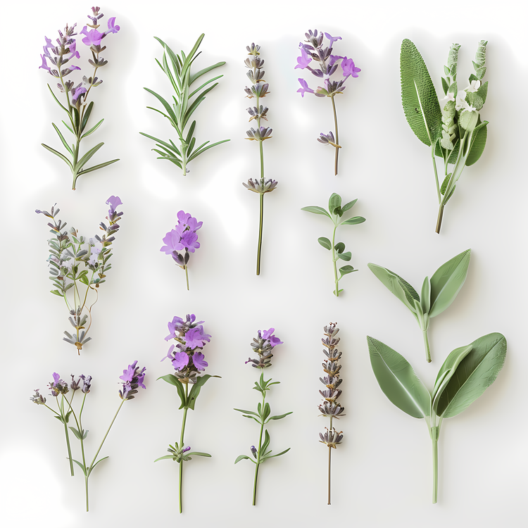 Lavender Flowers,Herbs,Fresh Herbs