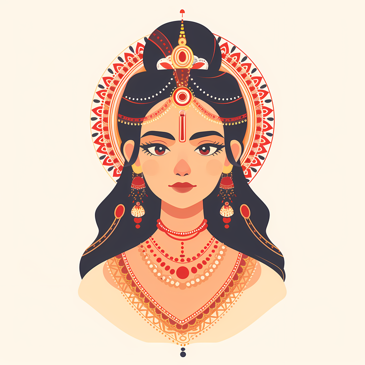 Hindu Goddess,Lakshmi,Indian Goddess Of Wealth