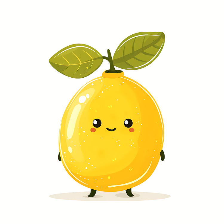 Cartoon Lemon,Lemons,Cute