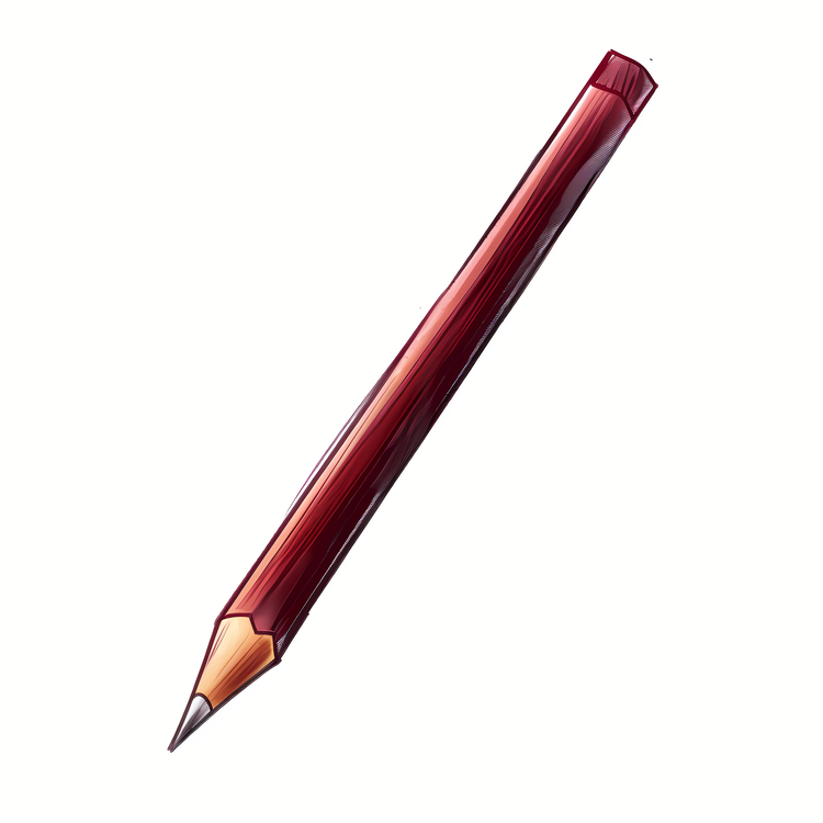 Pencil,Red,Graphite