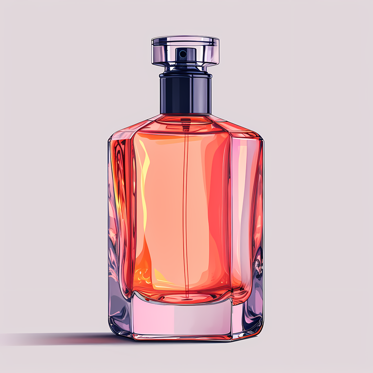 Perfume Bottle,Pink Bottle,Liquid Container