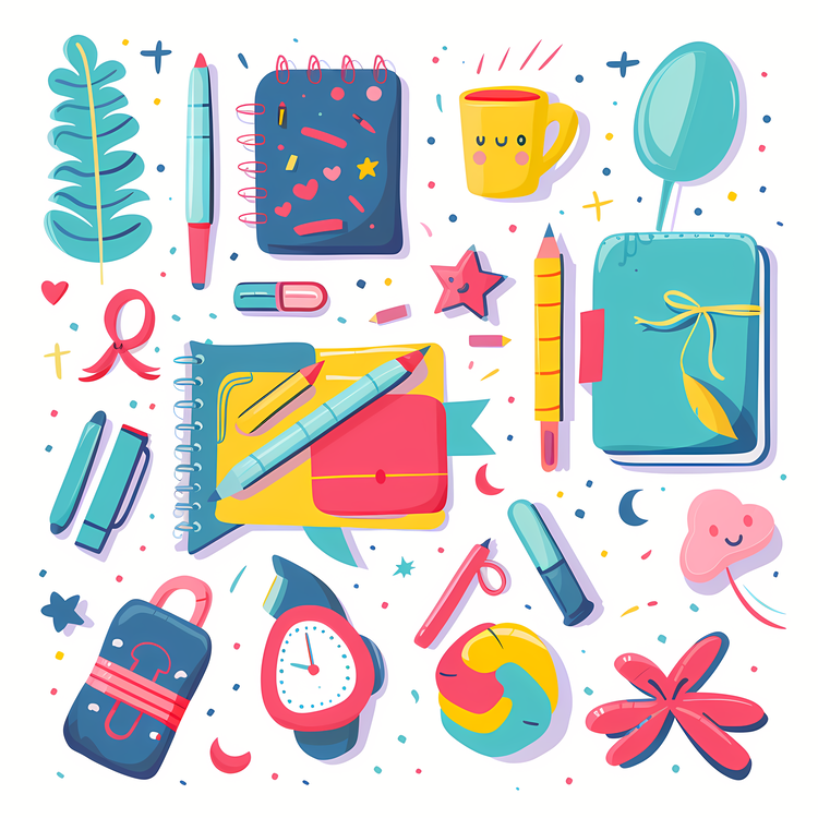School Elements,School Supplies,Backpacks